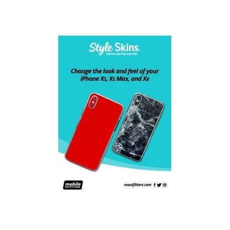 Apple iPhone X/Xs/Xs Max Style Skins Acrylic Flyer