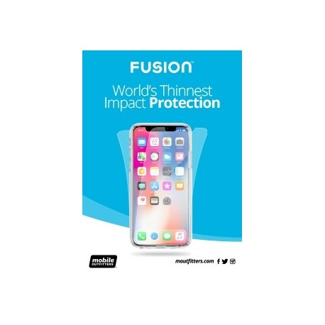Apple iPhone X/Xs/Xs Max Fusion & Fusion Bumper Acrylic Flyer