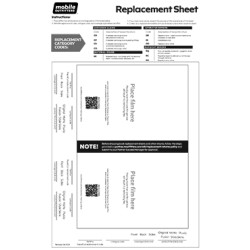 250 Warranty Sheets for Lifetime Warranty Claims